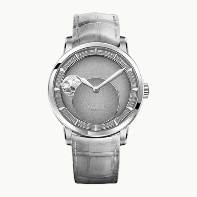 Moon Phase Watch Original Design, 29.51 Day Precise Moonphase, Automatic Mechanical Watches for Men, Luxury Wat