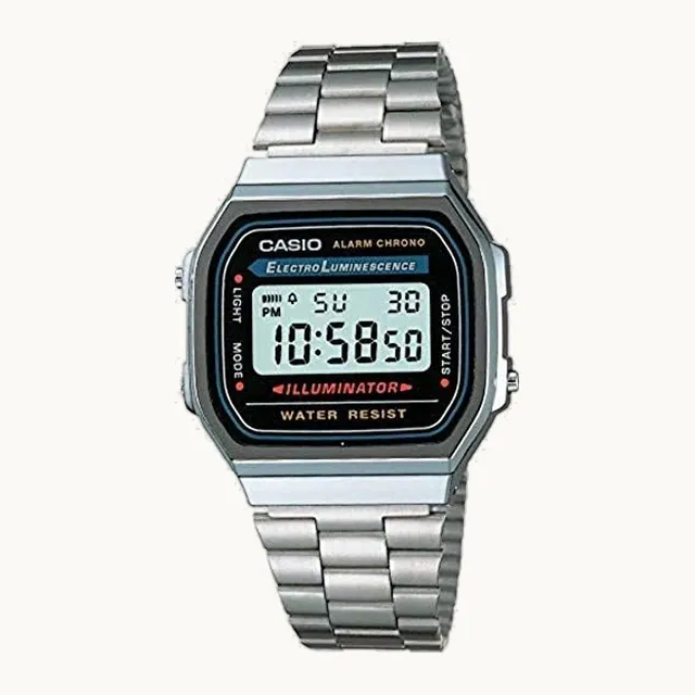 A168 W-1 Casio iluminador reloj
