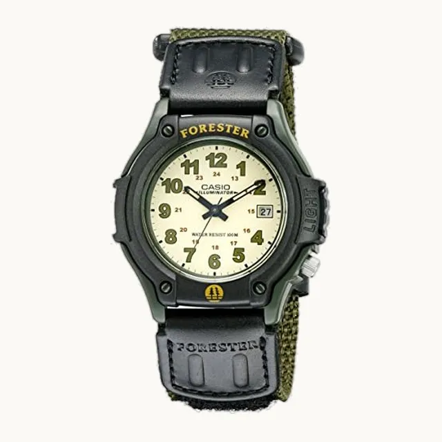 FT500WC Series | Men's Analog Watch | 100 Meter Water Resistance | LED Light | Date Display | Leather/Cloth Band