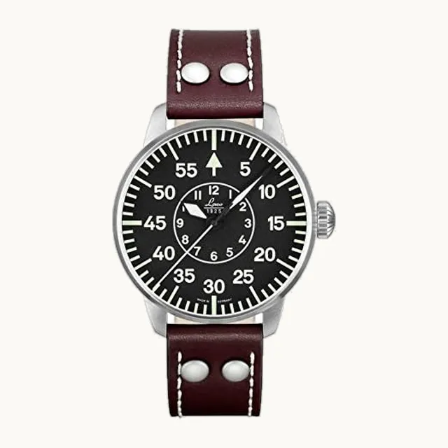 aachen reloj para Hombre Analógico de Automático con brazalete de Piel de vaca 861690