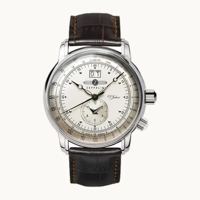 Reloj de edición especial 100 Years Zeppelin Marfil 76401 para hombre [Importado oficial] [Importado al paralel