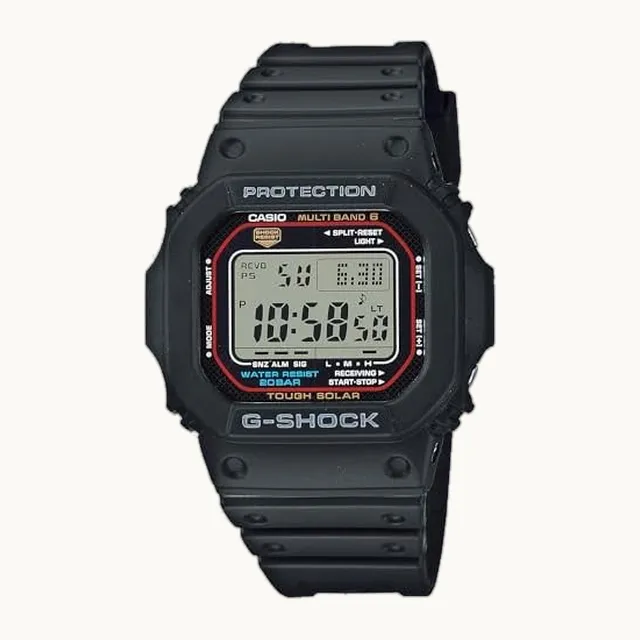 Men's GWM5610-1 G-Shock Solar Watch with Black Band