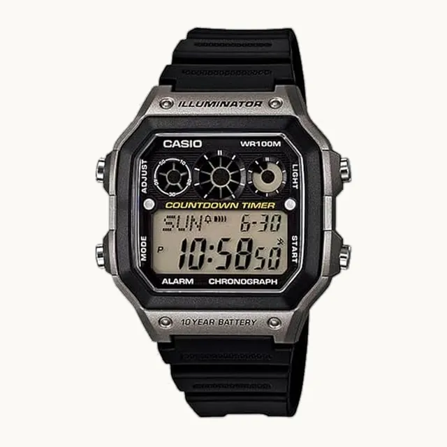 Reloj Casio Digital Illuminator para Hombres 45mm