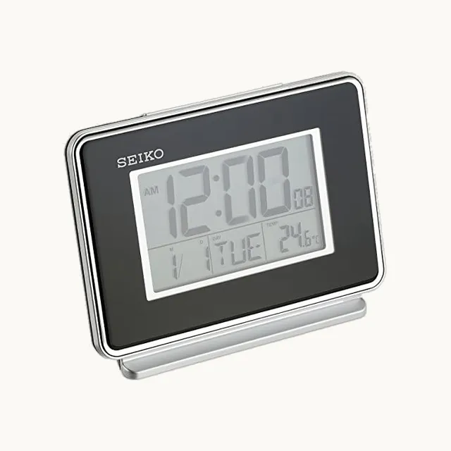 Hudson Everything - Reloj despertador digital para recámara, color negro