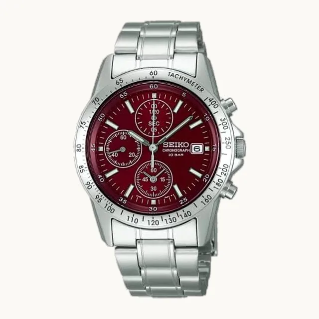 SELECTION Seiko Selection Reloj cronógrafo de cuarzo para hombre