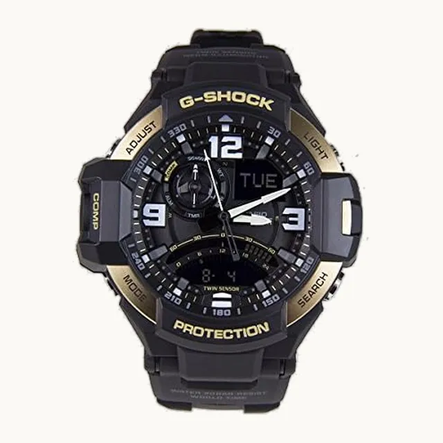 G-Shock Black Dial Resin Quartz Men's Watch GA1100-9G
