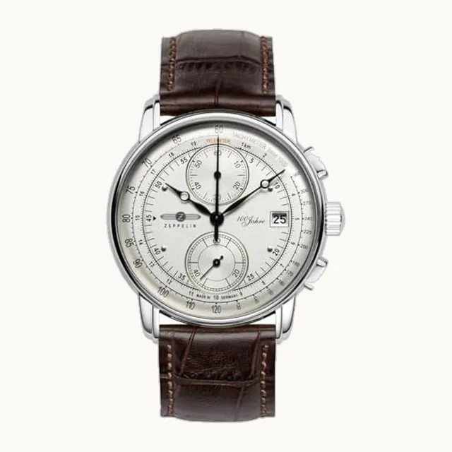 100º aniversario reloj para hombre, Marfil 2, 1個, reloj con esfera marfil