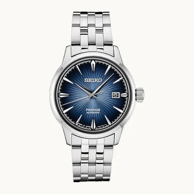 Reloj automático para hombre, colección Presage, con calendario de fecha, resistente al agua, 50 m