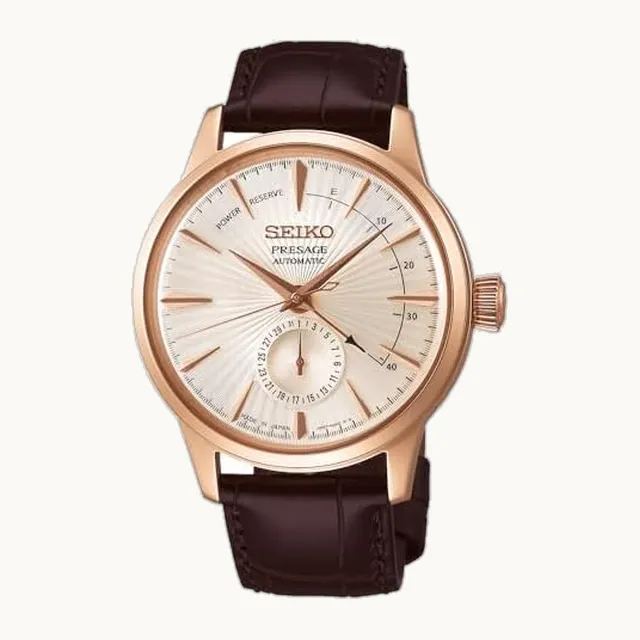 PRESAGE(プレザ－ジュ) Seiko Reloj Presage Cocktail Time Mecánico Automático (Incluye Bobinado Manual) para Hombre