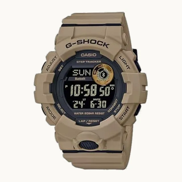 Reloj digital de cuarzo para hombre con correa de resina.
