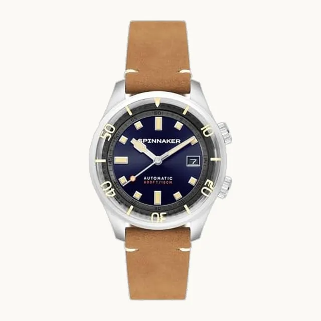 Bradner - Reloj de buceo automático para hombre, caja de acero inoxidable de 42 mm, correa de acero inoxidable