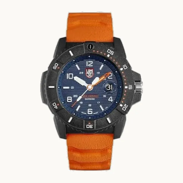 Navy Seal Reloj de cuarzo para hombre, Negro -, 45 mm, Serie Sea