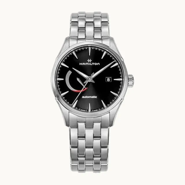 Reloj Jazzmaster Power Reserve Auto Jazz Master - Reloj automático de cuerda automática con cristal de zafiro d
