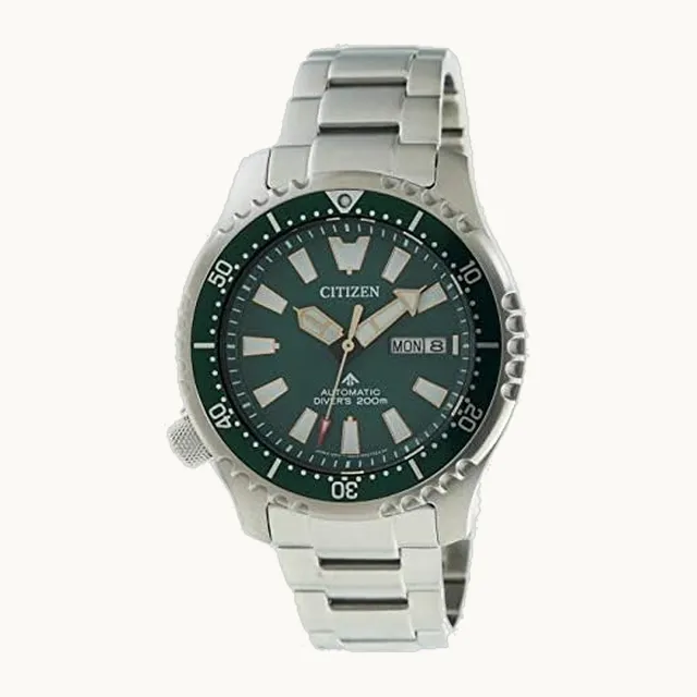 Promaster NY0099-81X - Reloj automático de buceo (200 m), color verde
