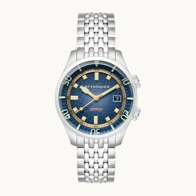 Bradner - Reloj de buceo automático para hombre, caja de acero inoxidable de 42 mm, correa de acero inoxidable