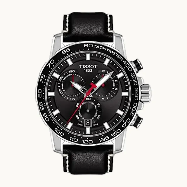 Reloj casual superdeportivo de acero inoxidable para hombre