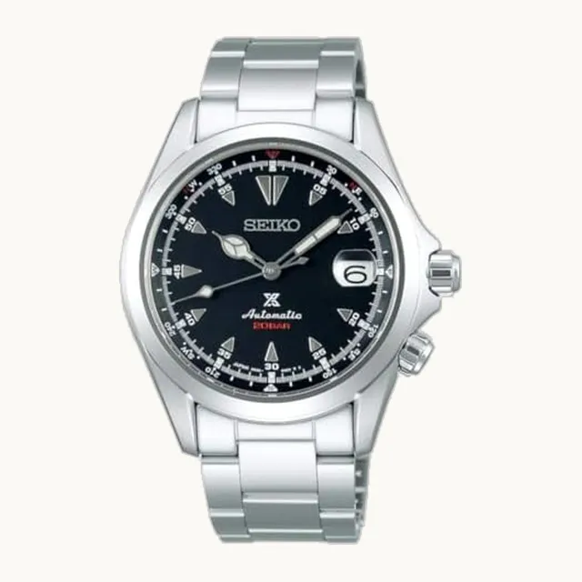PROSPEX Alpinist SPB117J1 - Reloj automático para hombre, Blanco, Moderno