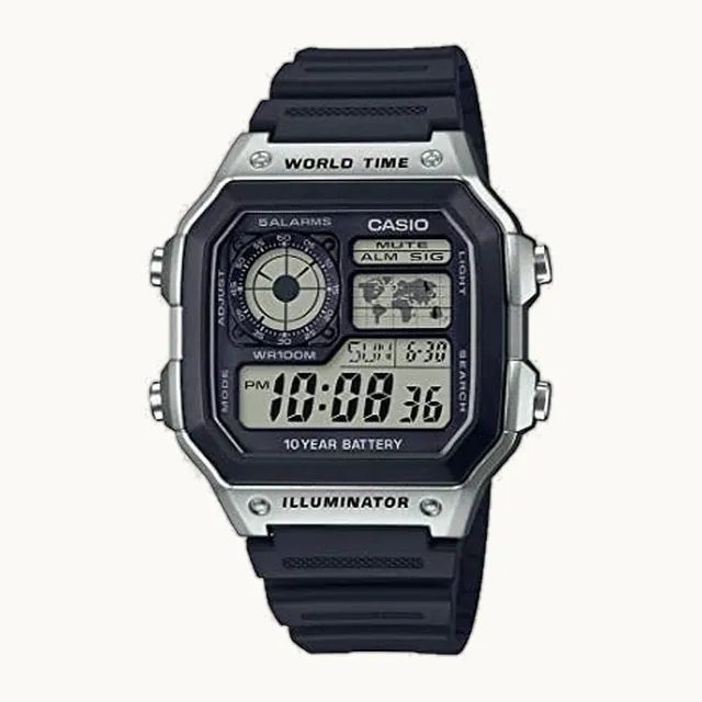 Reloj De Cuarzo Japonés Con Batería De 10 Años