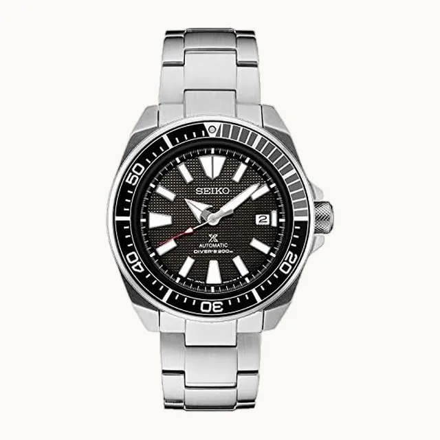 SRPF03 Prospex Reloj para hombre, tono plateado, 44 mm, acero inoxidable