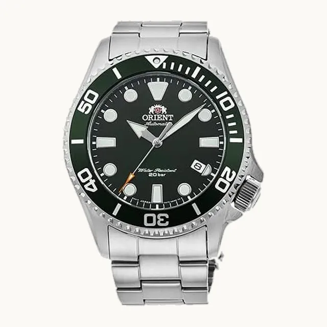 RA-AC0K - Reloj japonés automático para hombre, 200 m, estilo buceador