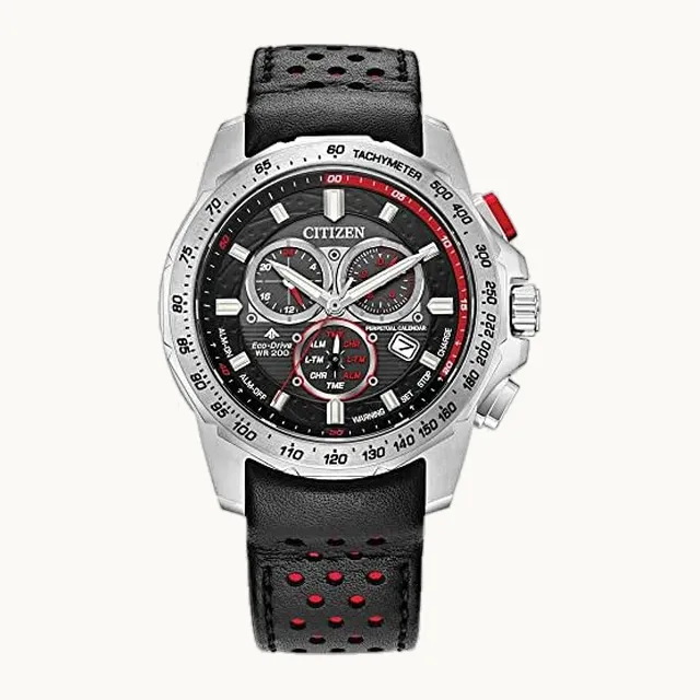 Eco-Drive Promaster MX - Reloj deportivo para hombre, acero inoxidable, Negro, Casual, deportivo