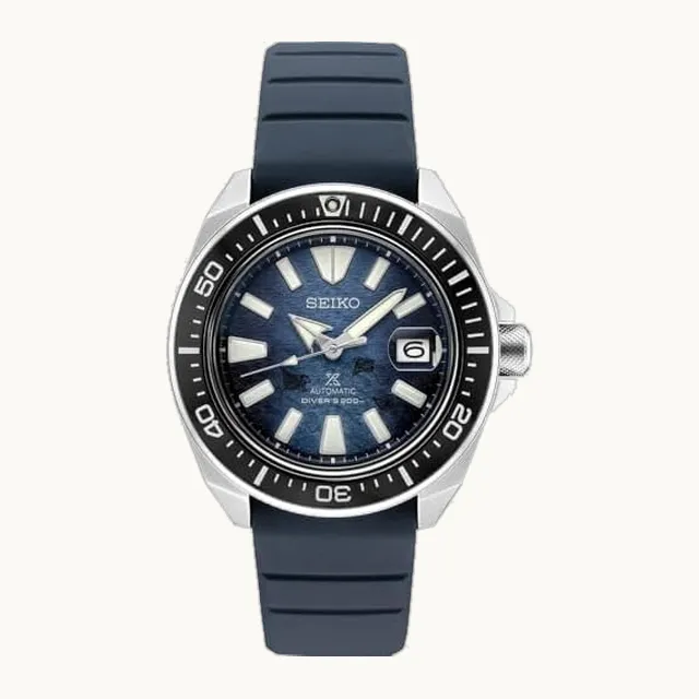 SRPG21 - Reloj automático de buceo para hombre, colección Prospex, manecillas LumiBrite, calendario de fecha ampli