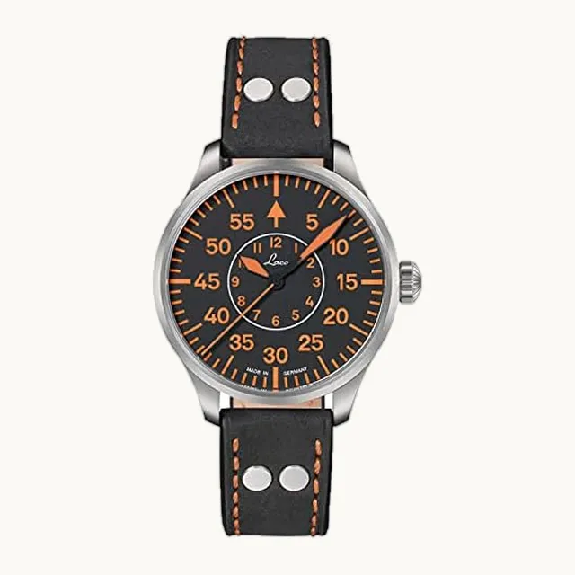 Palermo 39 mm Reloj Automático de Cuero Negro 862130