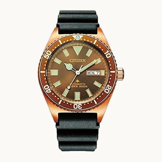 プロマスター CITIZEN PROMASTER NY0125-08W [Marine Series Mechanical Diver 200m] Japan Domestic, Buceador, mecánico