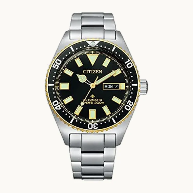 プロマスター CITIZEN PROMASTER NY0125-83E [Marine Series Mechanical Diver 200m] Japan Domestic, Buceador, mecánico
