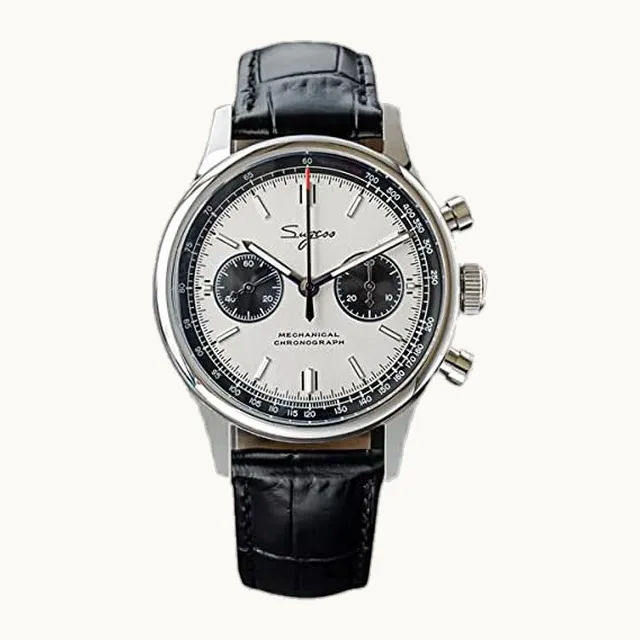 NC Seagull ST19 - Reloj cronógrafo para hombre, estilo retro, estilo manual, cristal de zafiro, Color 3