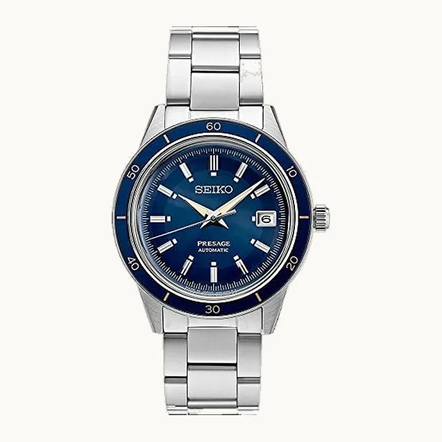 Reloj automático para hombre, colección Presage con inspiración clásico de los años 60, resistente al agua de 50