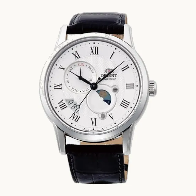 RA-AK0008S Reloj Clasico Blanco Automatico, para Hombre, sumergible hasta 200 metros, 42.5 mm