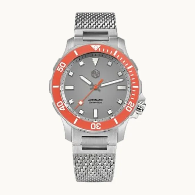 NC San Martin SN085G NH35 - Reloj mecánico automático de acero para hombre (40 mm), Color 1