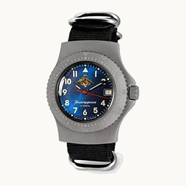 Komandirskie Commander Reloj de pulsera automático de buceo militar ruso | WR 200 m | Moda | Negocios | Relojes