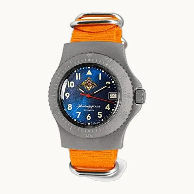 Komandirskie Commander Reloj de pulsera automático de buceo militar ruso | WR 200 m | Moda | Negocios | Relojes
