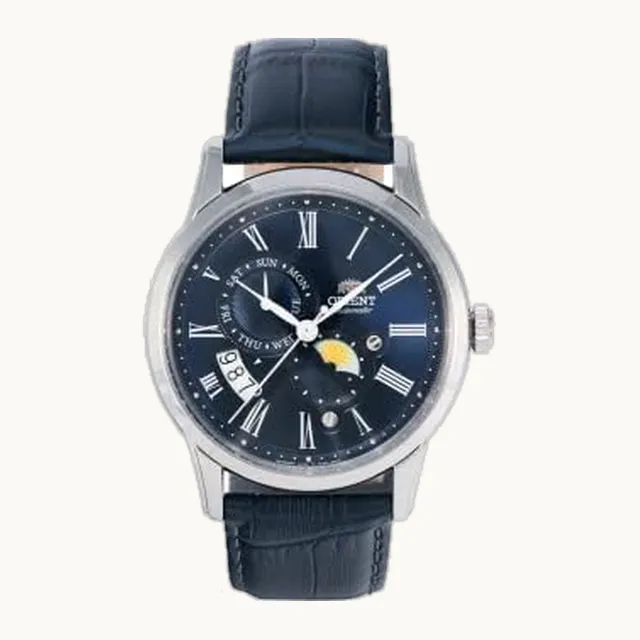 RA-AK00 - Reloj japonés automático de acero inoxidable con vidrio de zafiro, modelo RA-AK00