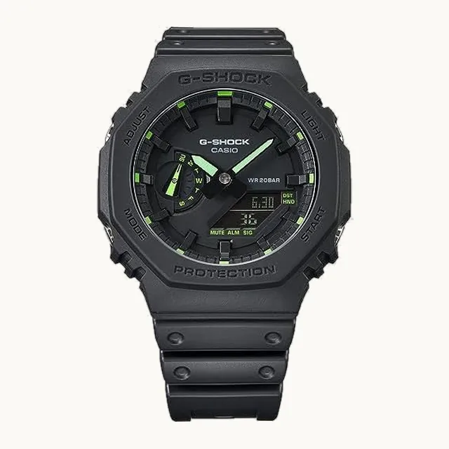 RELOJ Analog Digital G-Shock Trend GA-2100-1A3ER 49mm Negro