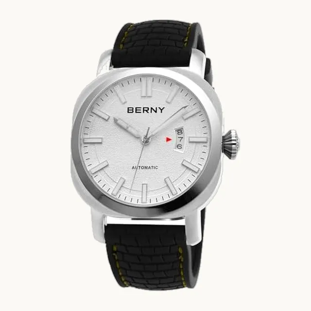 Reloj mecánico automático japonés para hombre, 10 ATM, impermeable, vidrio de zafiro, resistente a los arañazos