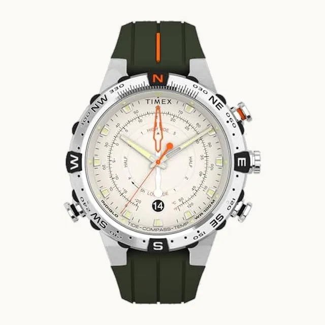 Expedition Tide-Temp-Compass - Reloj para hombre de 45 mm