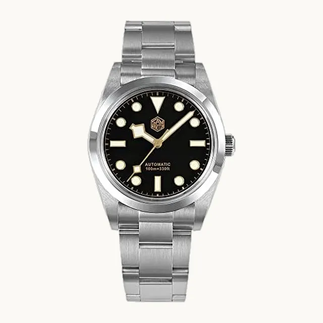 NC San Martin Vintage BB36 Explore Climbing Series Reloj de lujo para hombre, de cristal de zafiro, relojes mecánicos au