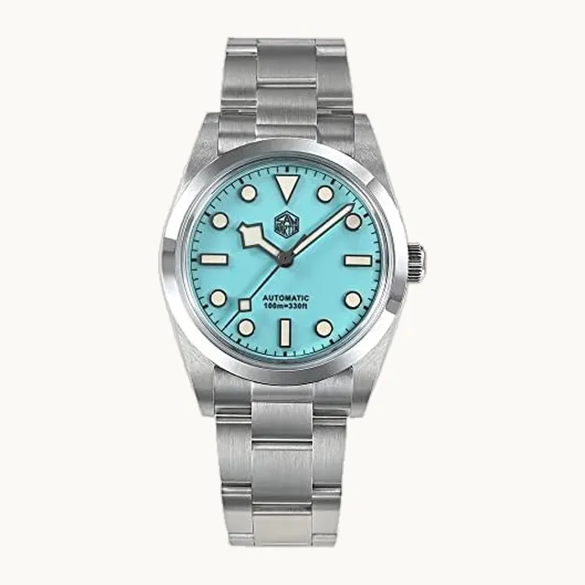 NC San Martin Vintage BB36 Explore Climbing Series Reloj de lujo para hombre, de cristal de zafiro, relojes mecánicos au