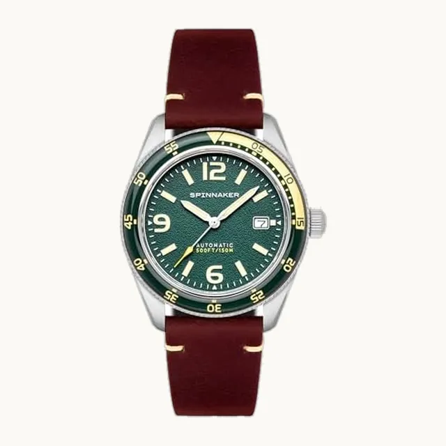 Fleuss Reloj de buceo automático para hombre, movimiento Seiko NH35, caja de acero inoxidable de 43 mm, resist