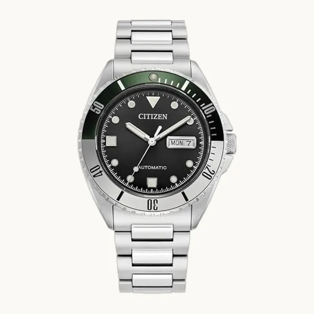 Reloj automático de acero inoxidable para hombre