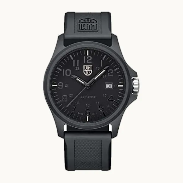 Reloj G Patagonia Carbonox - Reloj para hombre 43 mm - Reloj militar - Función de fecha - Resistente al agua
