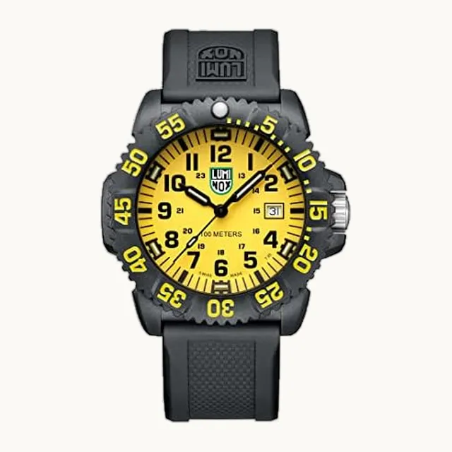 G Sea Lion - Reloj para hombre, 44 mm / 38 mm, función de fecha de reloj militar, resistente al agua, 100 m, r