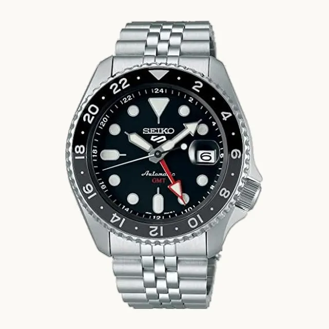 Reloj analógico para hombre, plateado, Moderno
