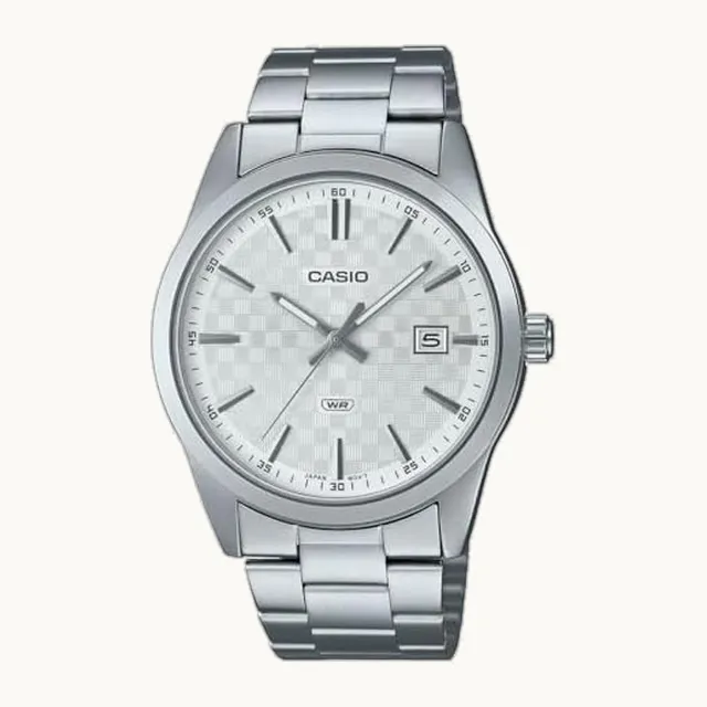 MTP-VD02B-1EUDF - Reloj para hombre, esfera negra