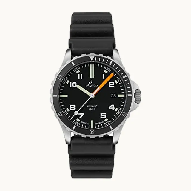 Reloj deportivo automático Escorpión, carcasa de acero inoxidable, cristal de zafiro, resistente al agua, fabricado