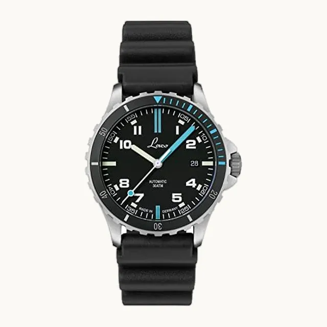 Reloj deportivo automático Escorpión, carcasa de acero inoxidable, cristal de zafiro, resistente al agua, fabricado