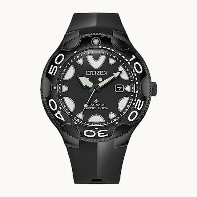 Promaster Dive para hombre, esfera negra (BN0235-01E), Negro, Militar